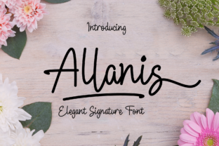 Allanis Font: Elevating Small Business Branding