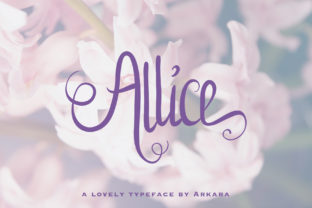 Allice: A Designer’s Take on This Elegant Script