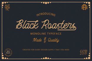 Black Roasters Font: A Web Designer’s Layout Review