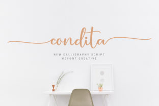 Bring Charm to Your Creations with Condita Font