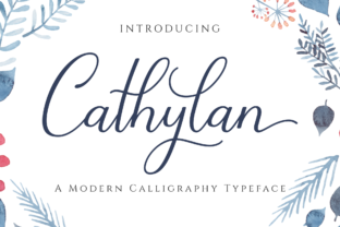 Cathylan Font: Elevating Campaign Visuals with Elegant Script