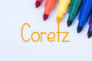 Coretz Font Review: A Playful Handwritten Typeface for Brands