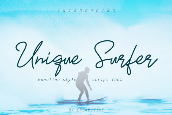 Enhance Your Brand with Unique Surfer Font