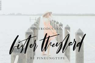 Fister Theylard: A Bold Script Font for Web Design