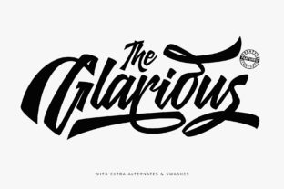 Glorious Font: Modern Urban Type for Editorial Design