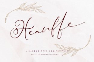 Heanffe Font: Soft Handwritten Type for Editorial Design