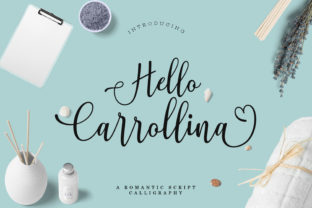 Hello Carrollina Font: A Web Designer’s Layout Review