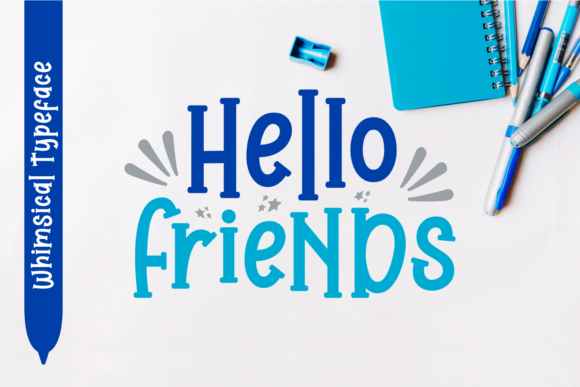 Hello Friends Font Review: Bold Handwritten Charm for Branding