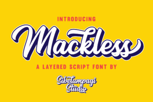 Mackless: A Bold and Fun Handwritten Font for Creative Campaigns