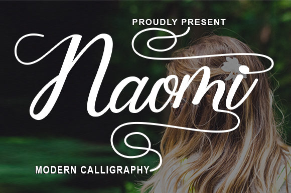 Naomi Font: Elevate Digital Campaigns with Bold Script