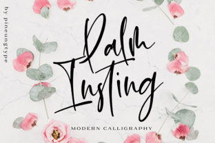 Palm Insting Font: Authentic Handwritten Style for Makers