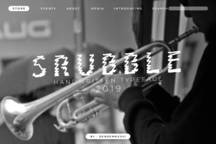 Srubble Font Review: Modern Display Type for Small Business Branding
