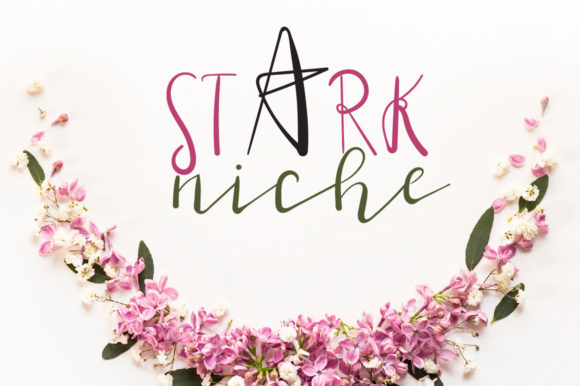 Stark Niche: A Charming Font for Crafters and Creators