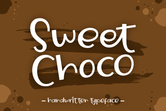 Sweet Choco Font: Handwritten Charm for Makers