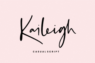 Transform Your Web Design with Kaileigh, the Handwritten Font