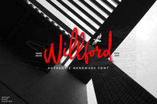Willford Font: Bold Handwritten Type for Web Design