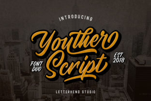 Youther Duo Font: A Vintage Typeface for Modern Branding